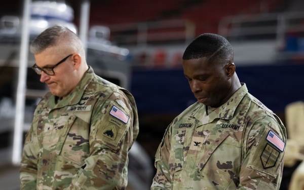260th Special Brigade holds change of command ceremony