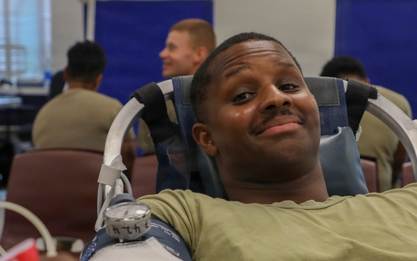 593rd CSC Hosts Blood Drive