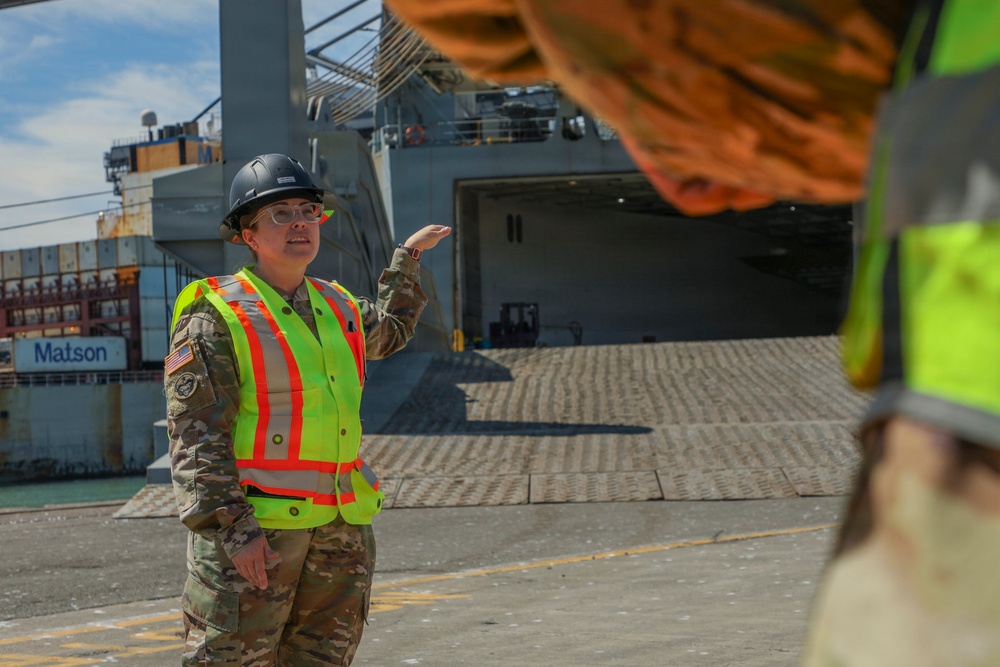 593rd CSC Participates in Port Operations ROC Drill