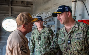SWOBOSS Visits USS Oakland