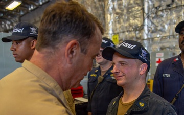 SWOBOSS Visits USS Oakland