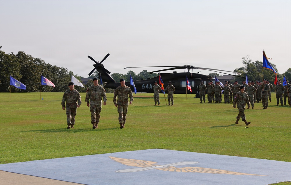 110th Aviation Brigade Changes Command 2026