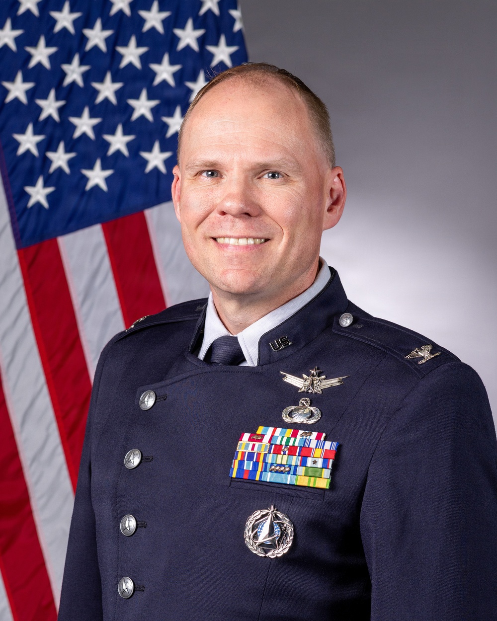 Col. Steven Slagle, Commander, Space Base Delta 3