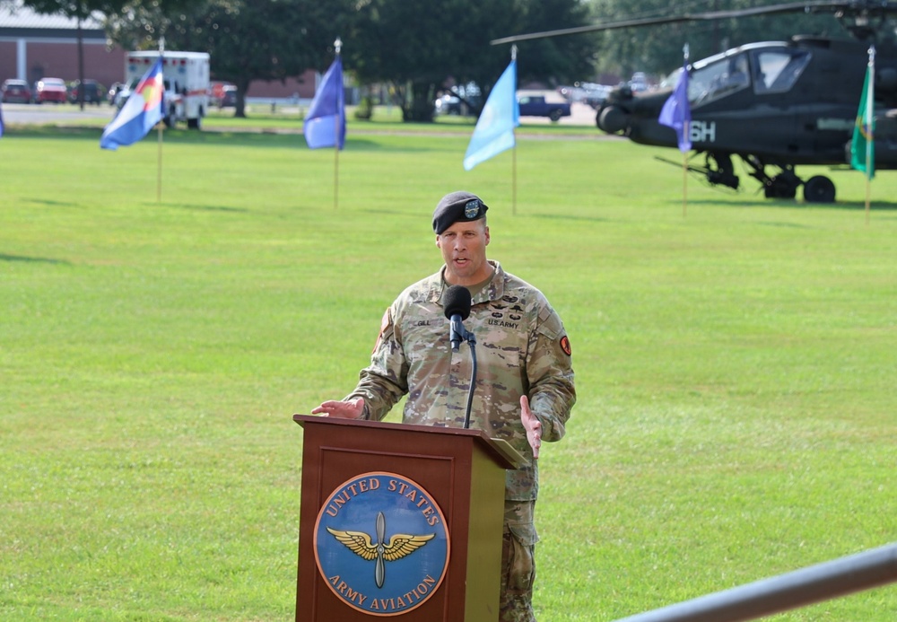 110th Aviation Brigade Changes Command 2026