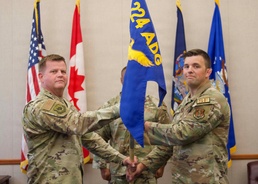 Major Devin Will takes command of New York Air Guard's 224th Security Forces Squadron