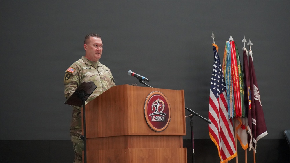 USARIEM COC/Relinquishment of Responsibility 2026