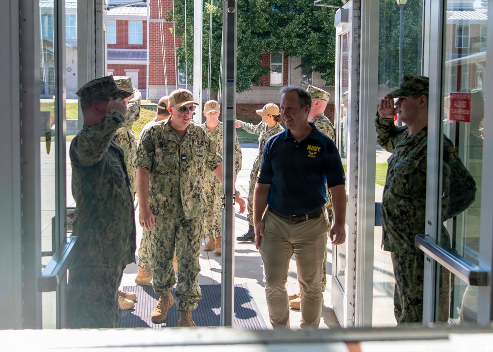 Assistant Secretary of the Navy Tours Recruit Training Command
