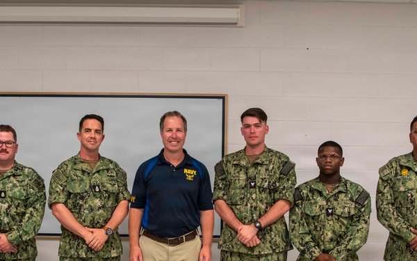 Assistant Secretary of the Navy Tours Recruit Training Command
