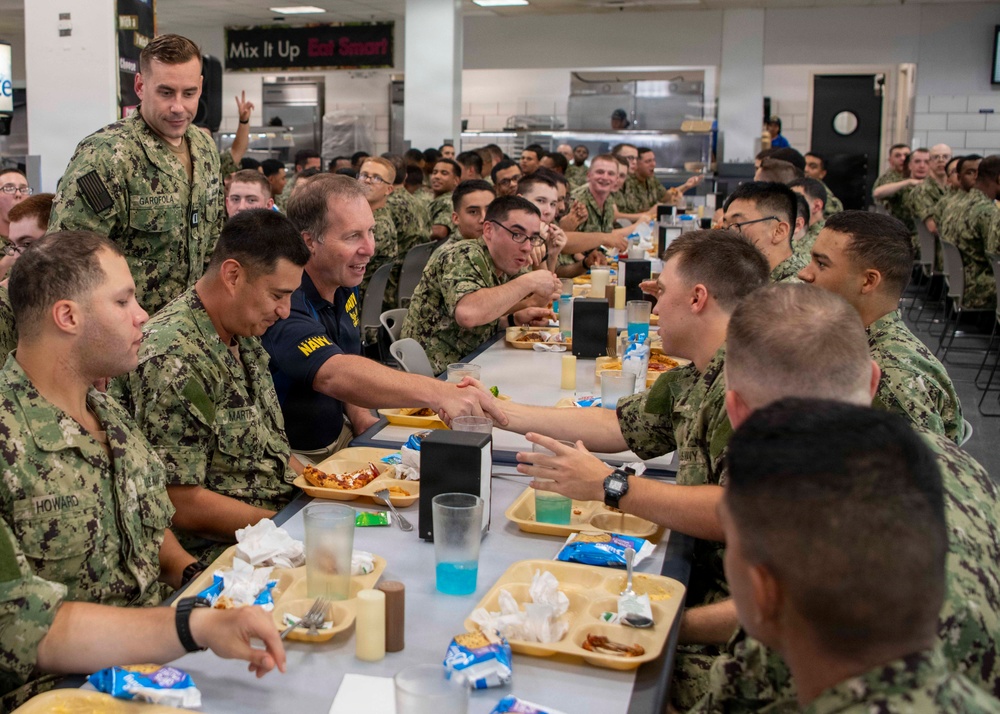 Assistant Secretary of the Navy Tours Recruit Training Command