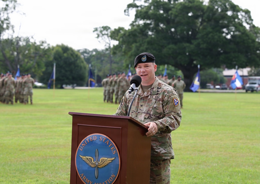 110th Aviation Brigade Changes Command 2026
