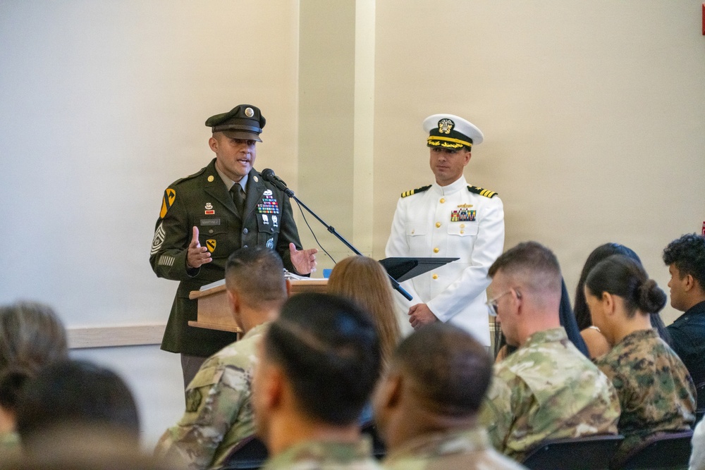 USMEPCOM Western Sector Holds Change of Responsibly and Retirement Ceremony