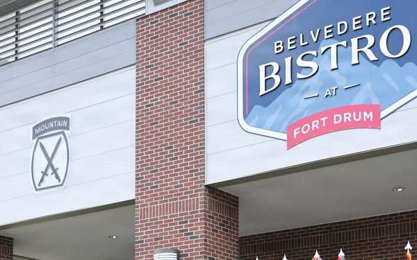 Belvedere Bistro officially opens, offering new way for Soldiers to dine at Fort Drum