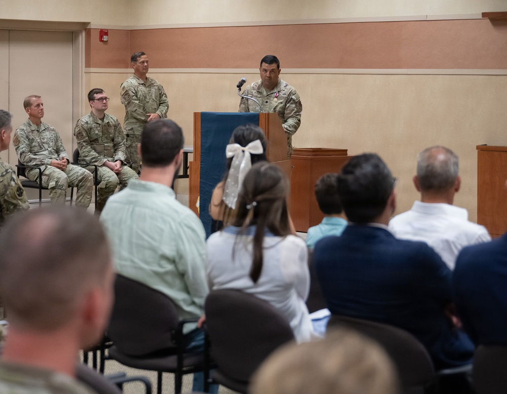 18th CWS Change of Command