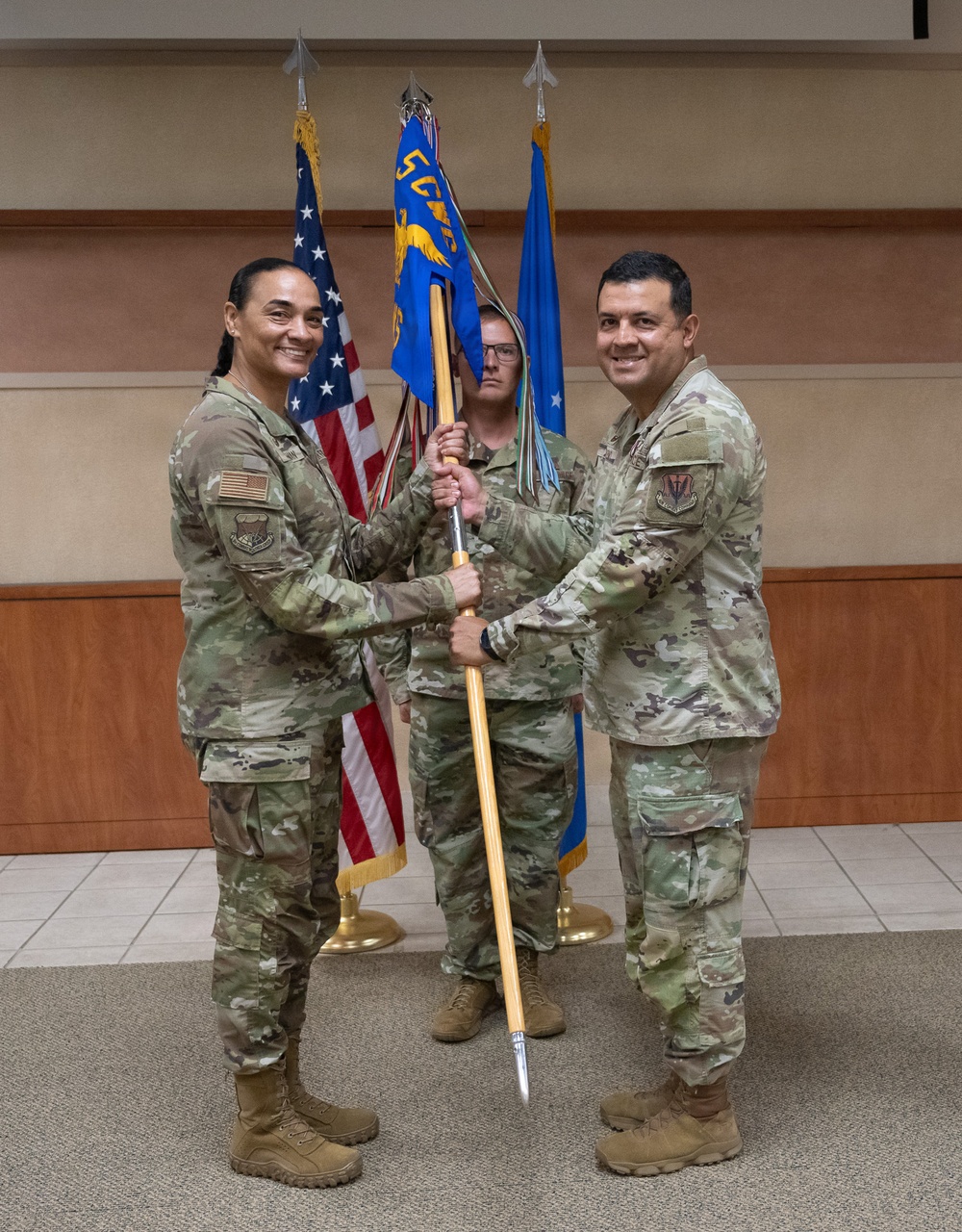 18th CWS Change of Command