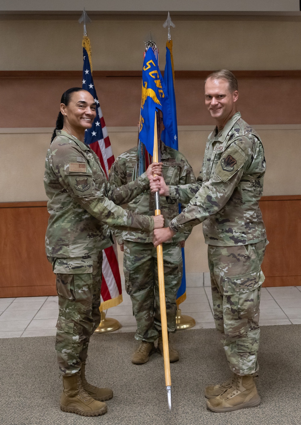 18th CWS Change of Command