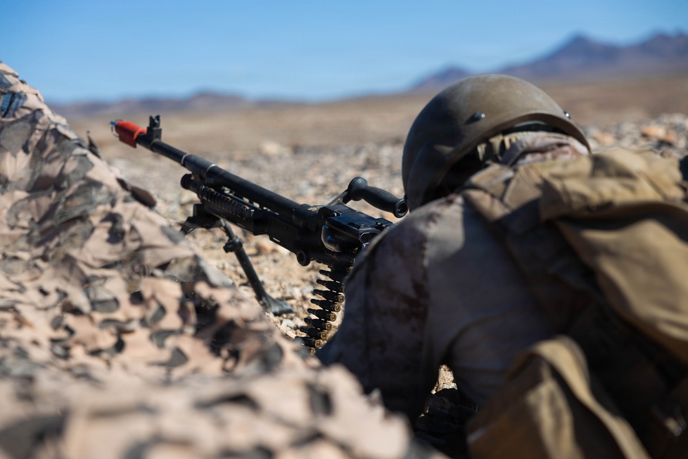U.S. Marines with Combat Logistics Battalion 2 conduct Land Combat Element Forward Security training