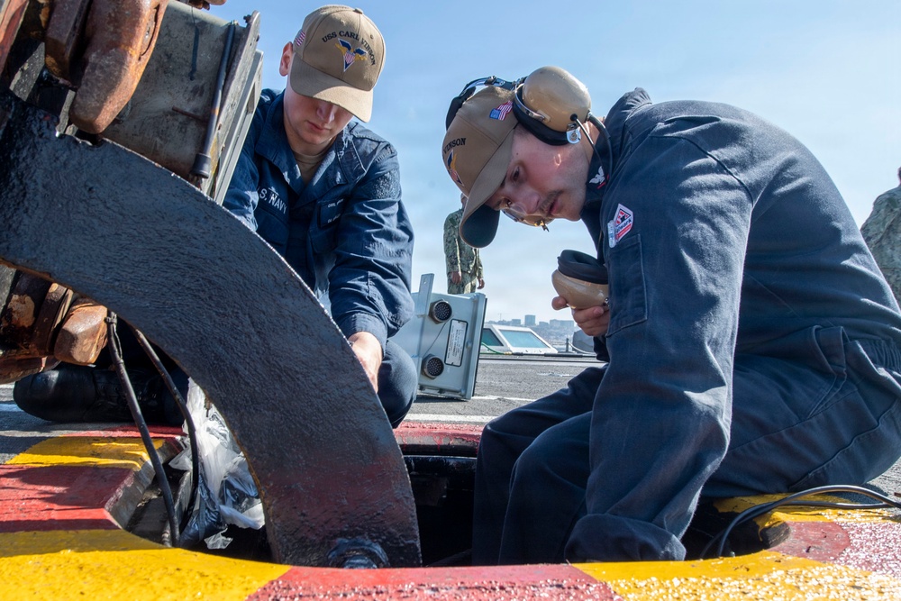 USS Carl Vinson (CVN 70) conducts routine operations