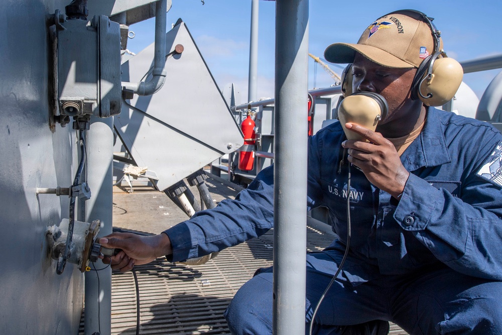 USS Carl Vinson (CVN 70) conducts routine operations