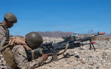 U.S. Marines with Combat Logistics Battalion 2 conduct Land Combat Element Forward Security training