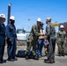 Deputy Assistant Secretary of the Navy for Budget/Director, Fiscal Management Division Tours USS America