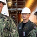 Deputy Assistant Secretary of the Navy for Budget/Director, Fiscal Management Division Tours USS America