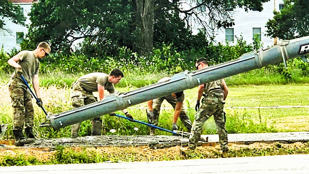 Wisconsin National Guard’s 229th Engineer Company improves Fort McCoy through troop project support