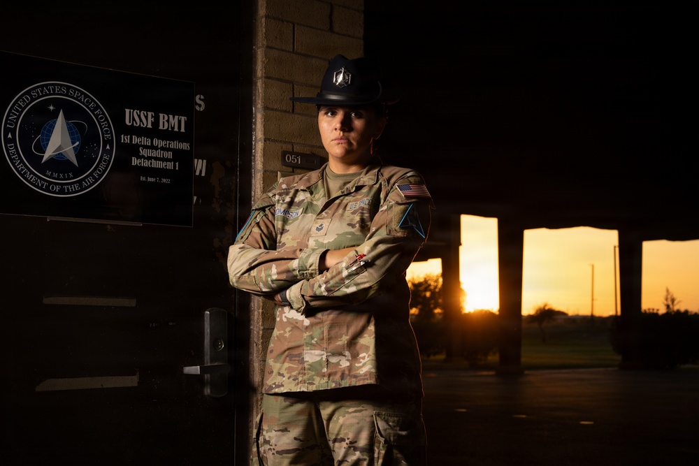 From Trainee to Trainer: First Career Guardian Becomes Space Force Military Training Instructor