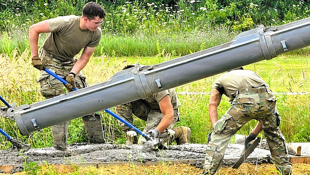Wisconsin National Guard’s 229th Engineer Company improves Fort McCoy through troop project support