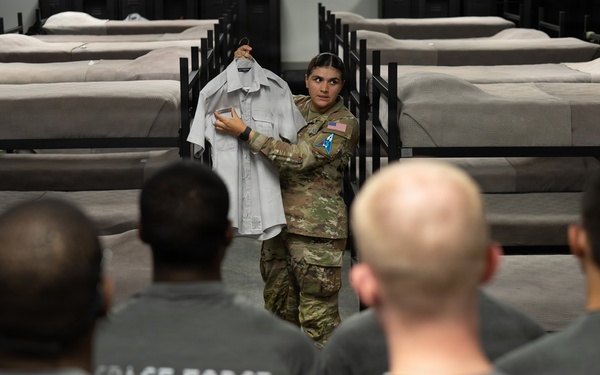 From Trainee to Trainer: First Career Guardian Becomes Space Force Military Training Instructor