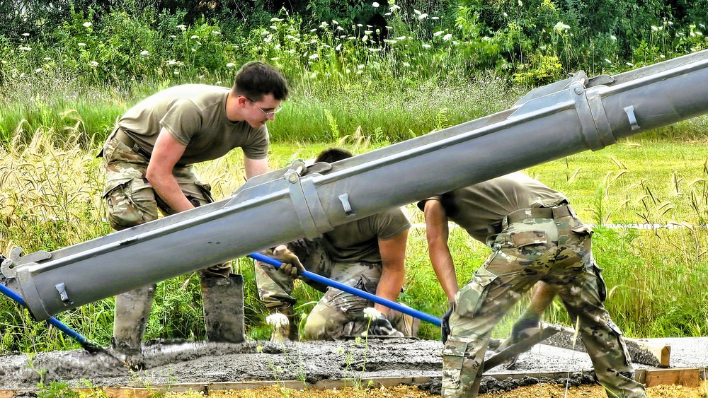 Wisconsin National Guard’s 229th Engineer Company improves Fort McCoy through troop project support