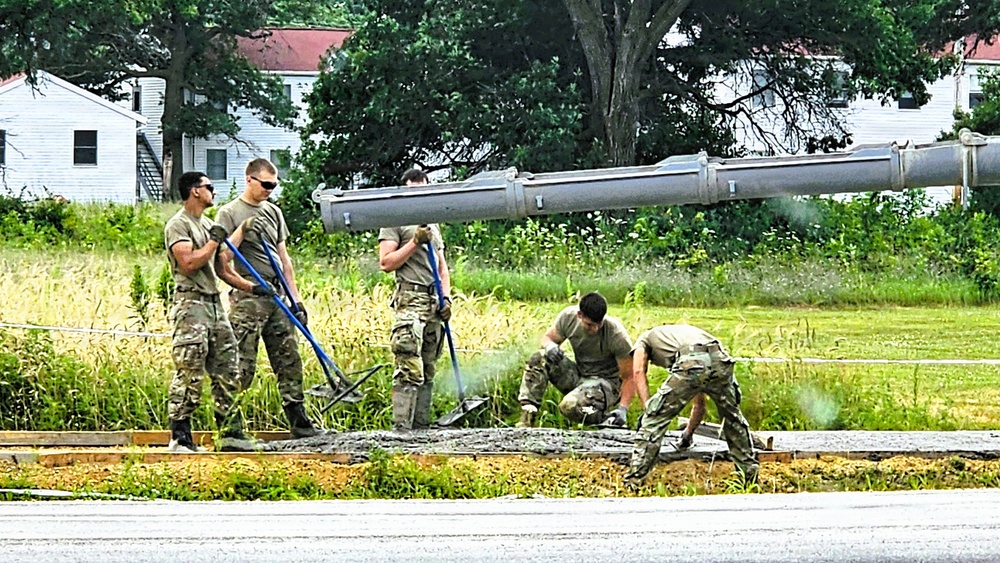 Wisconsin National Guard’s 229th Engineer Company improves Fort McCoy through troop project support