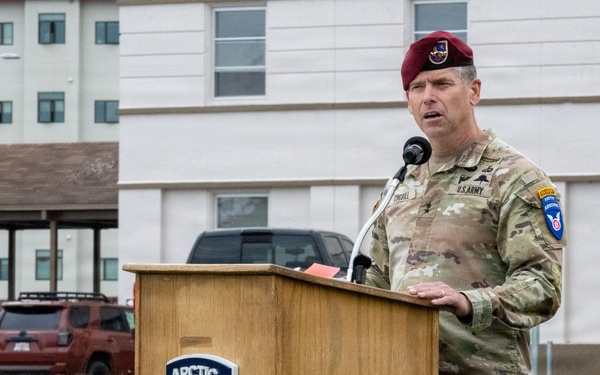 11th Airborne Division welcomes in new senior leaders