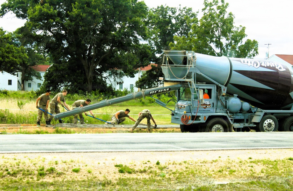 Wisconsin National Guard’s 229th Engineer Company improves Fort McCoy through troop project support