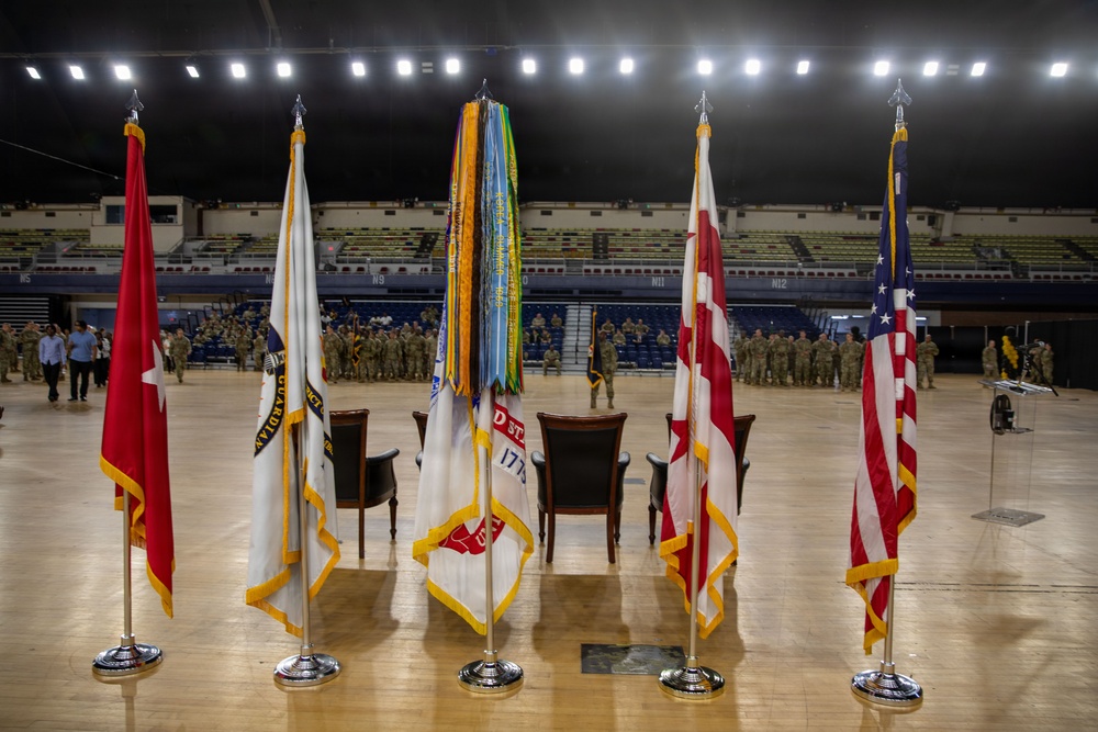 260th Special Purpose Brigade Holds Change of Command Ceremony