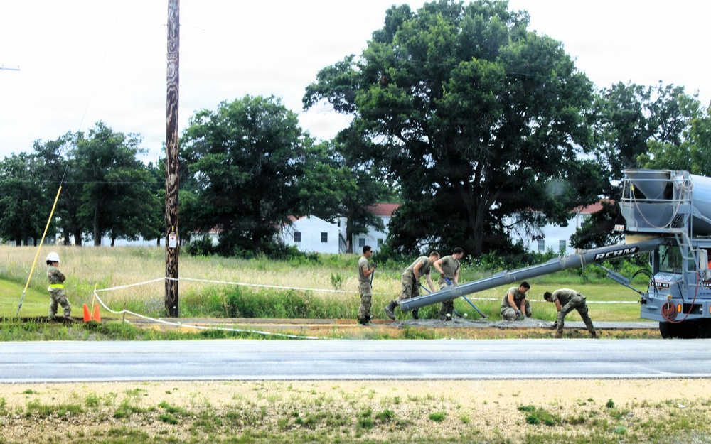 Wisconsin National Guard’s 229th Engineer Company improves Fort McCoy through troop project support