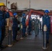 Deputy Assistant Secretary of the Navy for Budget/Director, Fiscal Management Division Tours USS America