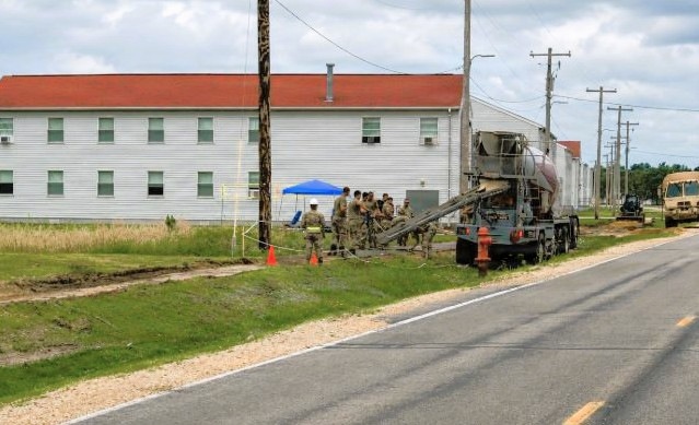 Wisconsin National Guard’s 229th Engineer Company improves Fort McCoy through troop project support
