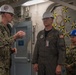 Deputy Assistant Secretary of the Navy for Budget/Director, Fiscal Management Division Tours USS America