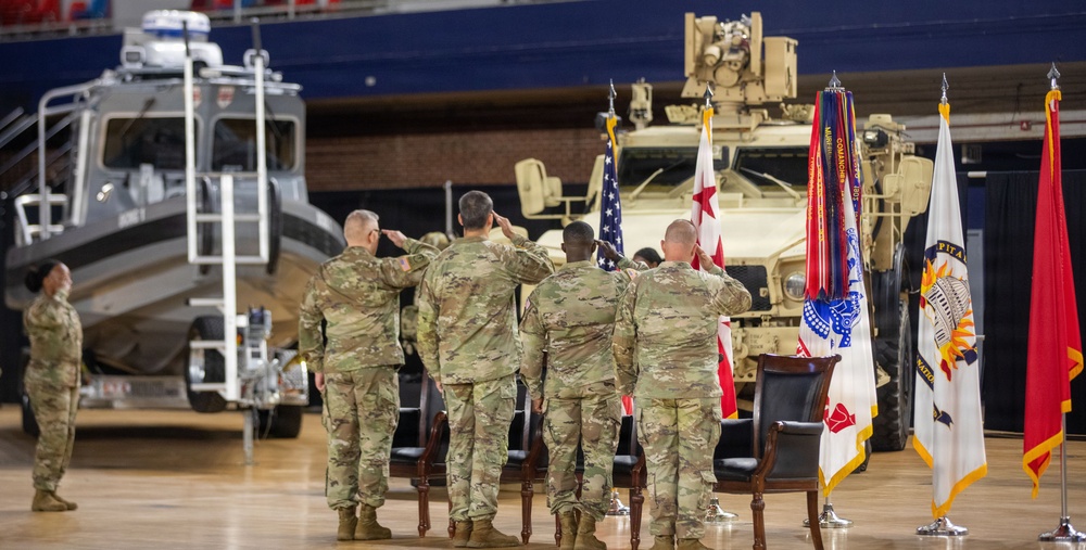 260th Special Purpose Brigade Holds Change of Command Ceremony