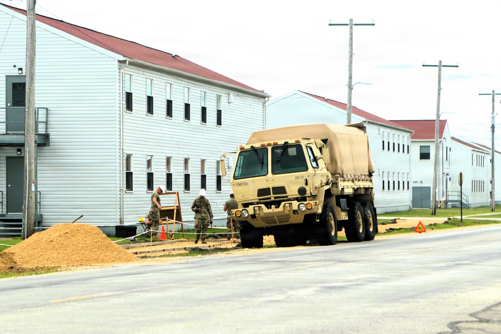 Wisconsin National Guard’s 229th Engineer Company improves Fort McCoy through troop project support