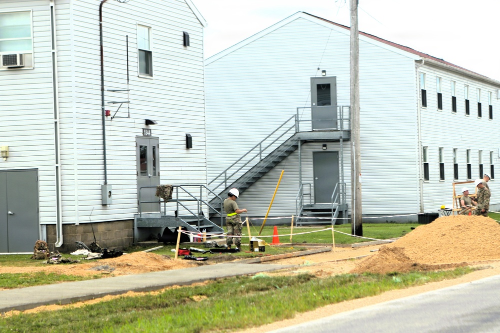 Wisconsin National Guard’s 229th Engineer Company improves Fort McCoy through troop project support