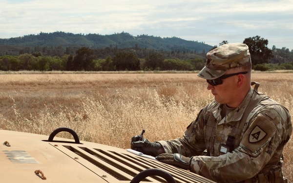 Observer-controller documents 373rd Quartermaster Battalion readiness at Fort Hunter-Liggett