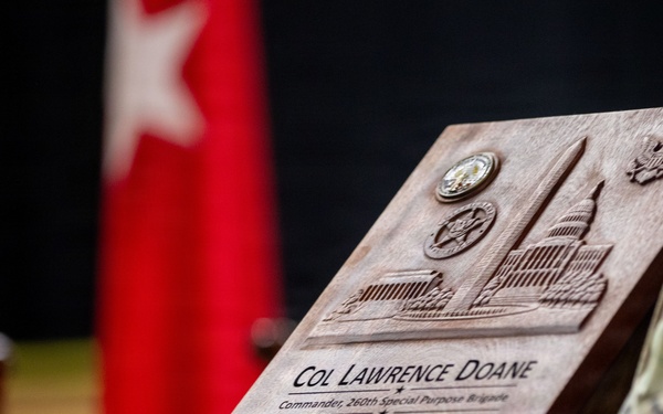 260th Special Purpose Brigade Holds Change of Command Ceremony