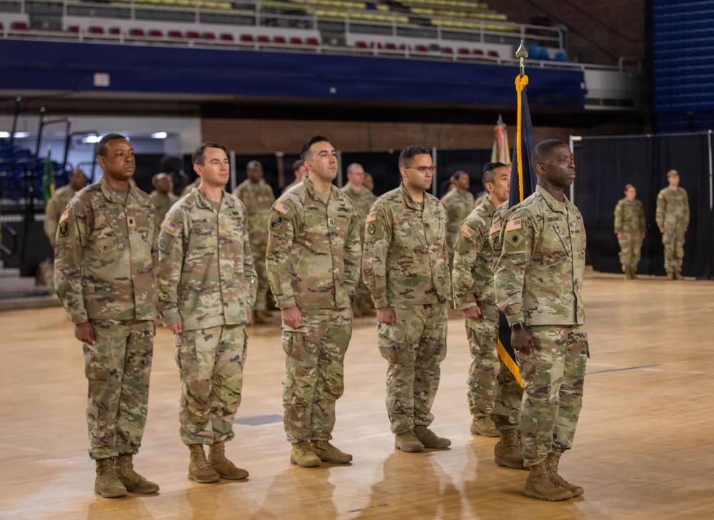 260th Special Purpose Brigade Holds Change of Command Ceremony