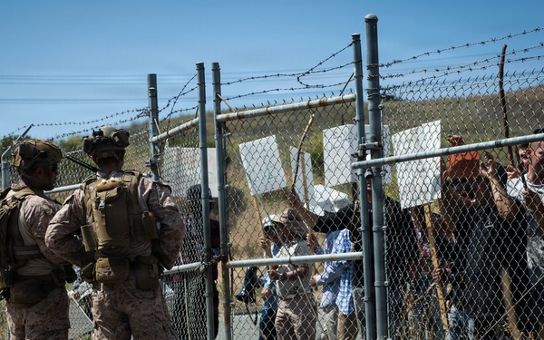 13th MEU | BLT 2/4 Reinforces Simulated U.S. Consulate
