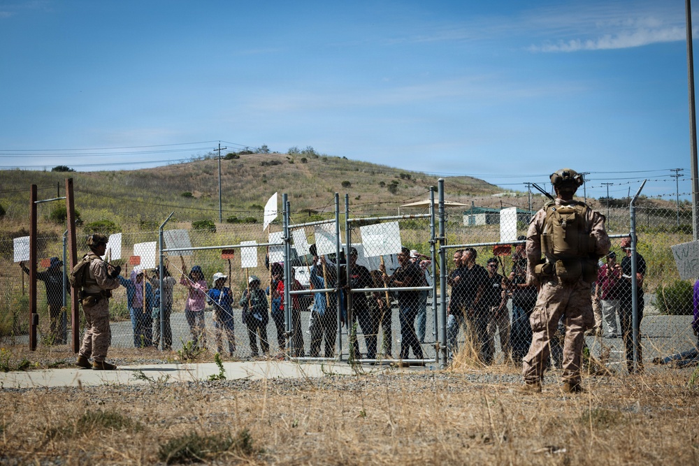13th MEU | BLT 2/4 Reinforces Simulated U.S. Consulate