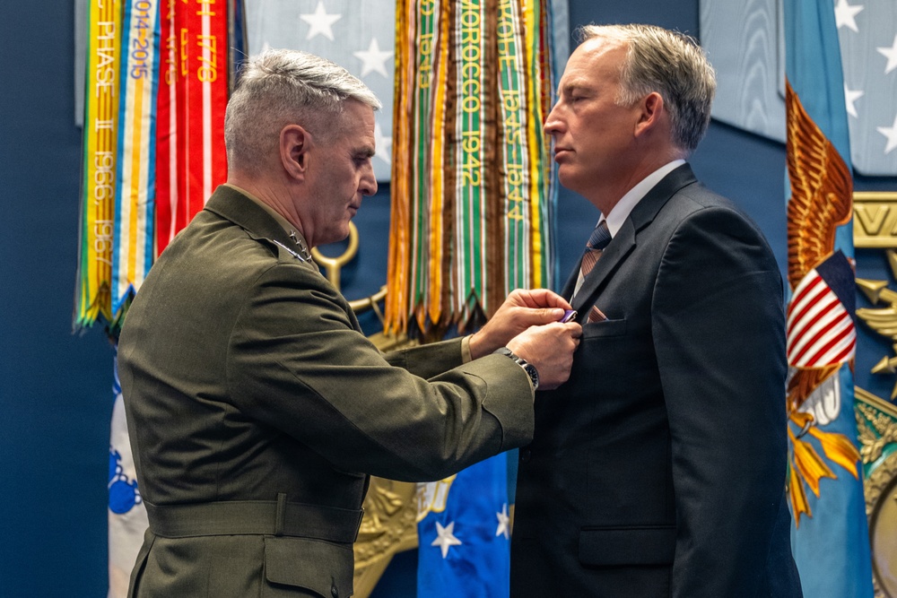VCJS Gen. Christopher Mahoney Hosts Purple Heart Ceremony