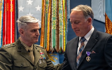VCJS Gen. Christopher Mahoney Hosts Purple Heart Ceremony
