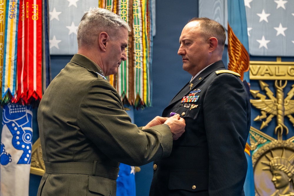 VCJS Gen. Christopher Mahoney Hosts Purple Heart Ceremony