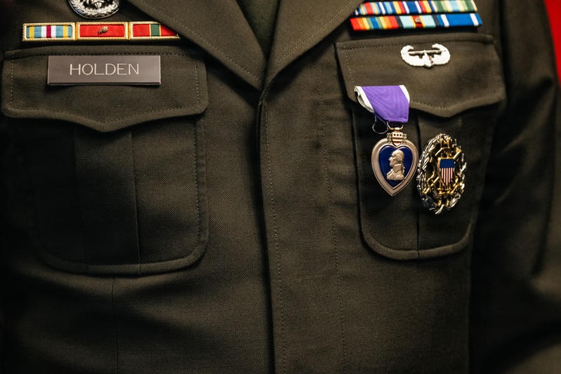 VCJS Gen. Christopher Mahoney Hosts Purple Heart Ceremony